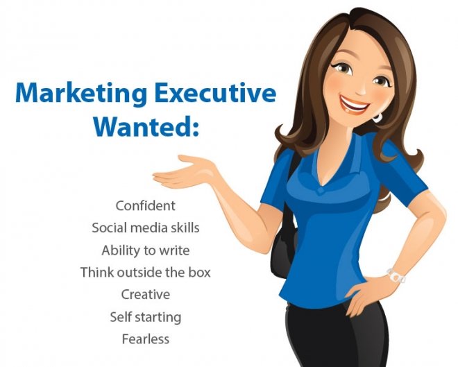 Wanted Marketing Executives & Managers